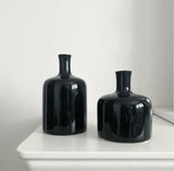Gloss Black Delia Ceramic Vase - Trendy Barn Interiors