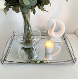 Mirrored Decorative Styling Tray - Large